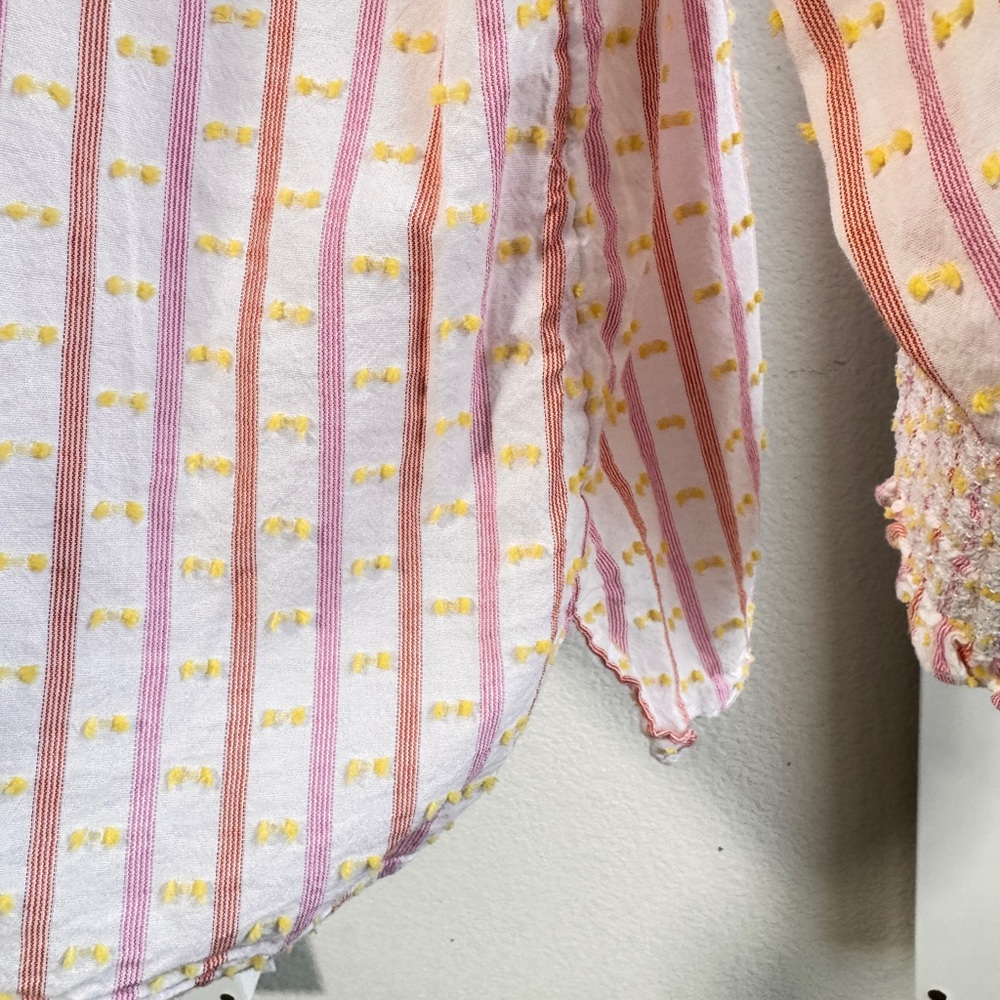 Talbots Multicolor Striped Blouse - image 2